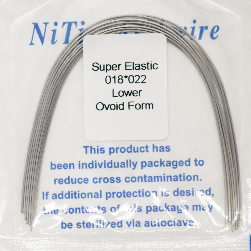 Super Elastic Niti Rectangular Arch Wire Oral Archwire for Orthodontic Dental