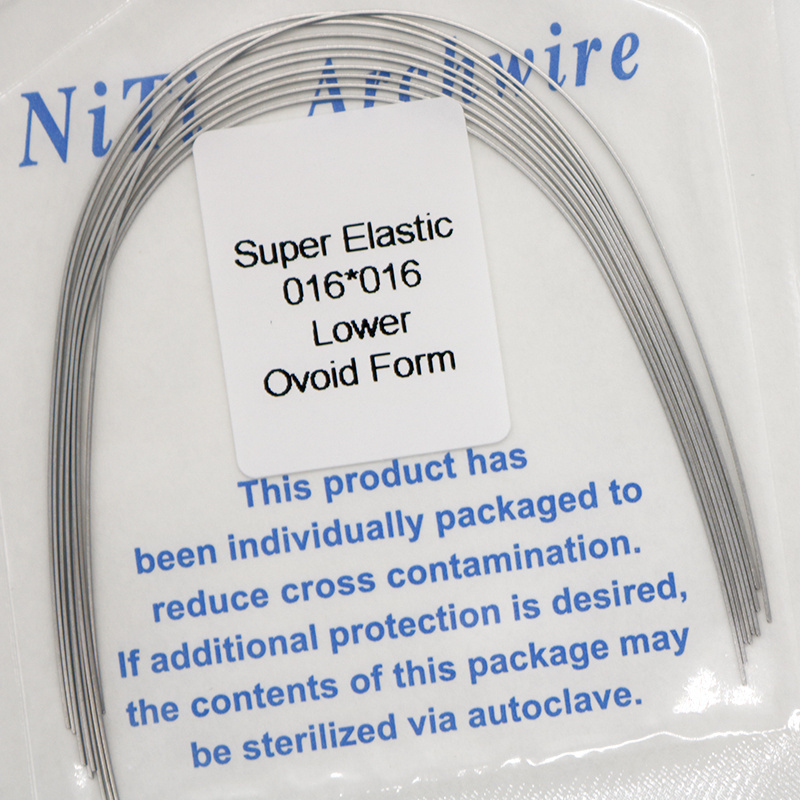 Super Elastic Niti Rectangular Arch Wire Oral Archwire for Orthodontic Dental