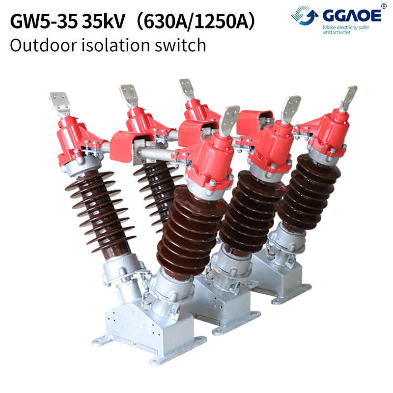 Gw5  30kv 33kV 35kV Outdoor High Voltage Isolating Switch Disconnecting Switch