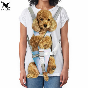 Ventilated Dog Chest Carrier Backpack