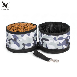 Wholesale Pet Supplies Dog Food Bowl Collapsible Waterproof Pet Bowl