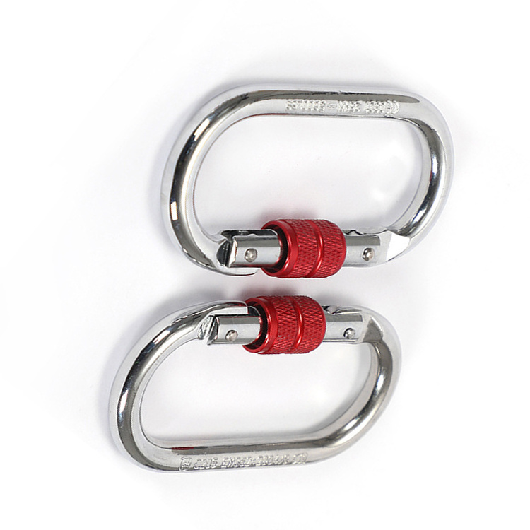 Wholesale high quality custom lock climbing swivel hook carabiner clips aluminum carabiner