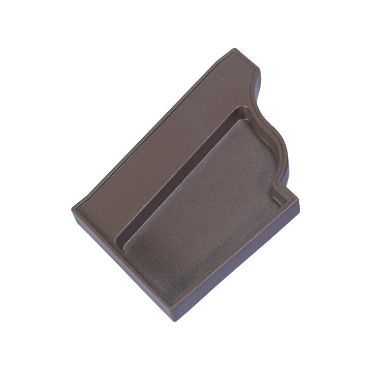 Gutter Covers High Quality Building Materials Square Rain Gutter Fitting Left Right End Caps