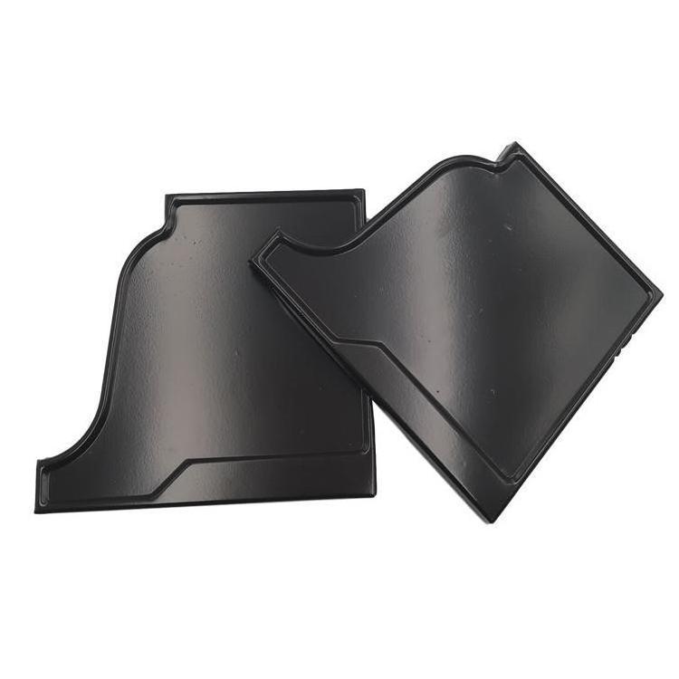 Top Quality Pvc Gutter end cap Square Rain Gutter Fitting Left Right End Caps