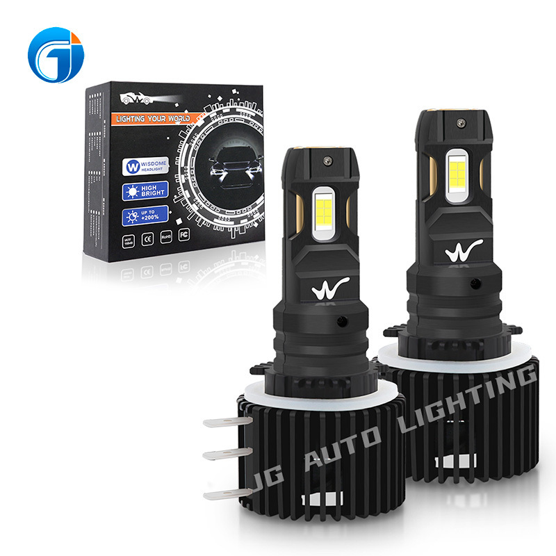 JG H15 Wholesale Car Light 12V Daytime Running Vehicle White Lamp High Beam 120W 28000 Lumen H15 LED Headlight Bulbs