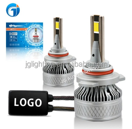 JG WS55 Double Copper Tube CSP LED Headlight 120W 22000LM Car LED Headlights Bulb Head Lamp Fog Light H4 H7 H8 H9 H11 9006 LED