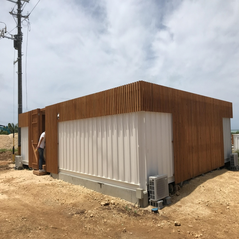 20ft 40ft luxury prefab shipping Container house in Japan For Hotel living office