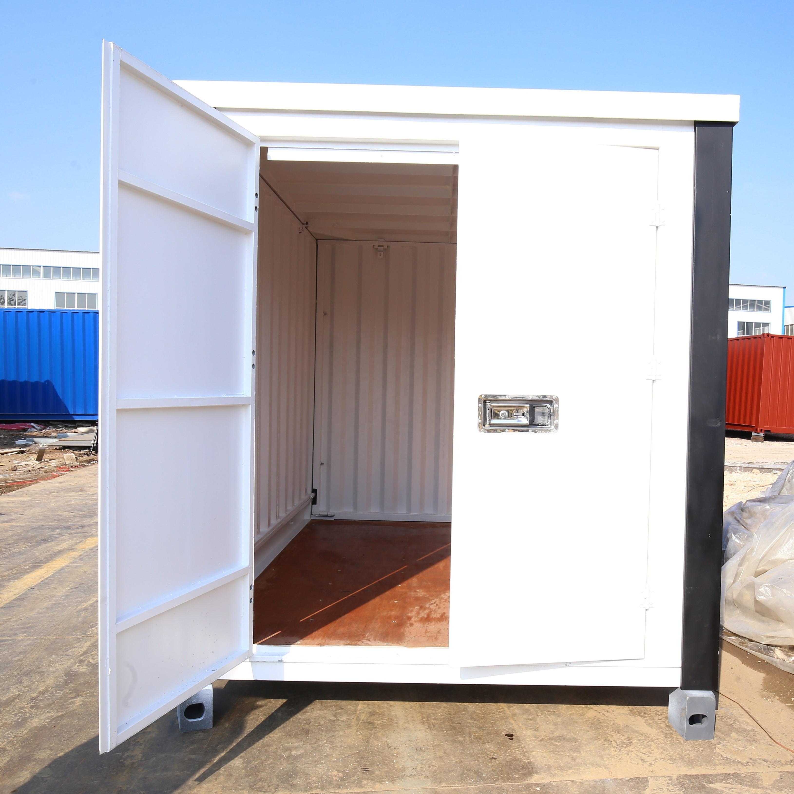 Storage Container House10 Feet Folding Detachable Assemble 10Ft Folding Storage Prefab Container House