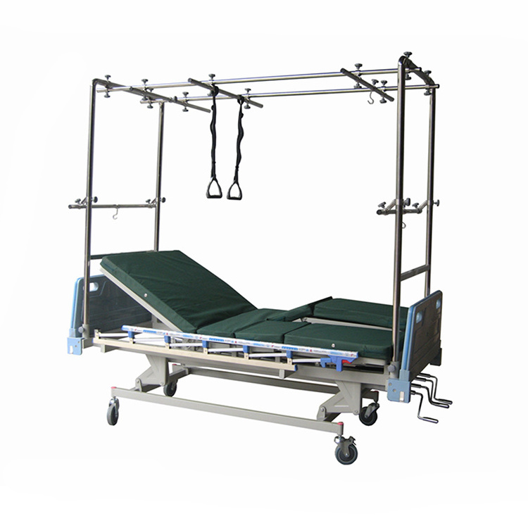 High quality hospital Four-Crank Orthopedics Traction Bed