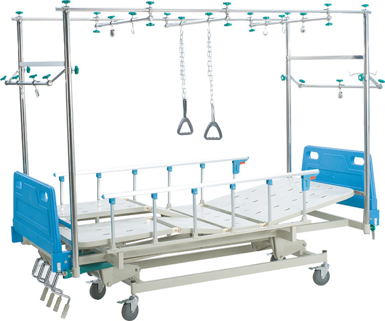 High quality hospital Four-Crank Orthopedics Traction Bed