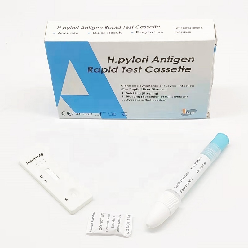 Professional Testing 99% Accurate h pylori antigen blood feces lab test cassette