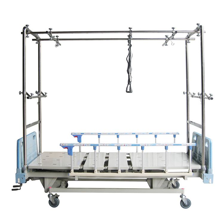 High quality hospital Four-Crank Orthopedics Traction Bed