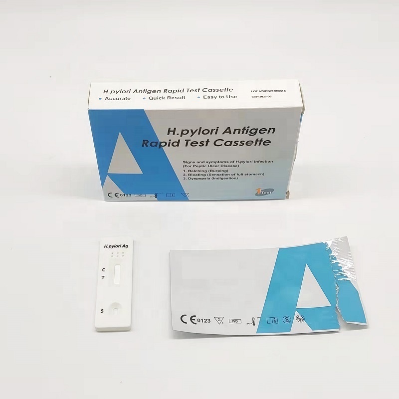 Professional Testing 99% Accurate h pylori antigen blood feces lab test cassette