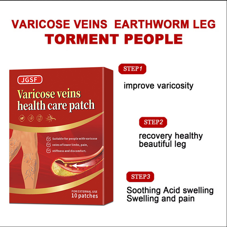 health care products varicose veins removal herbal plaster varicose veins patches