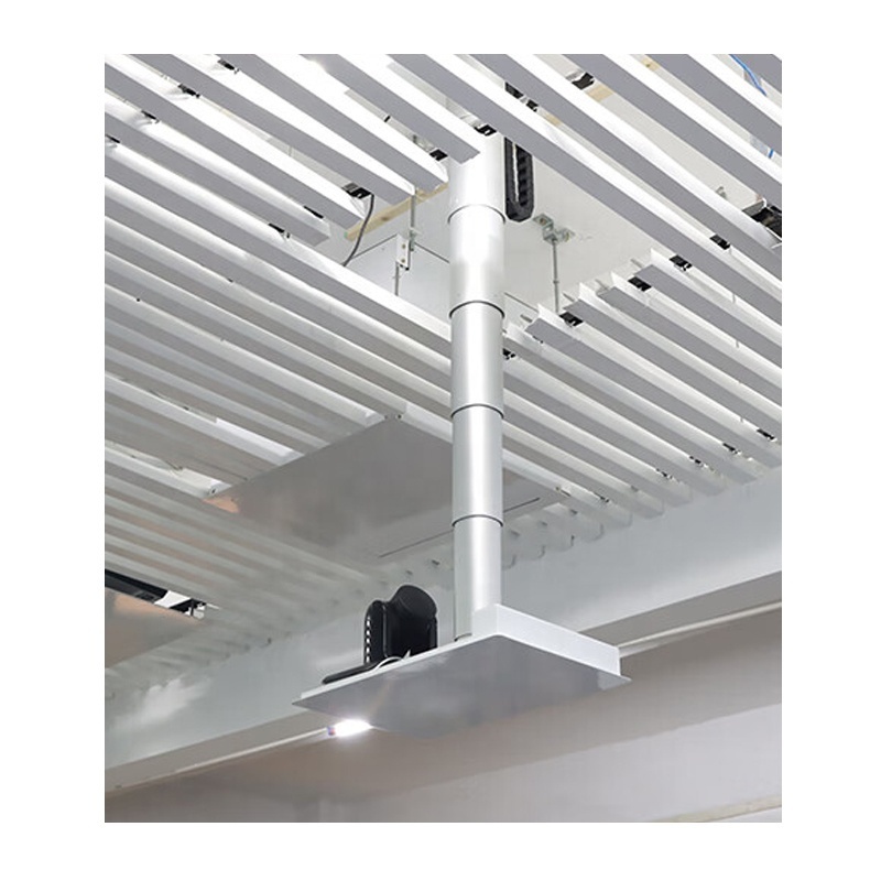 JGST Stock 1m 2m 3m height adjustable retractable motorized ceiling recessed camera projector lift hanger ceiling mount