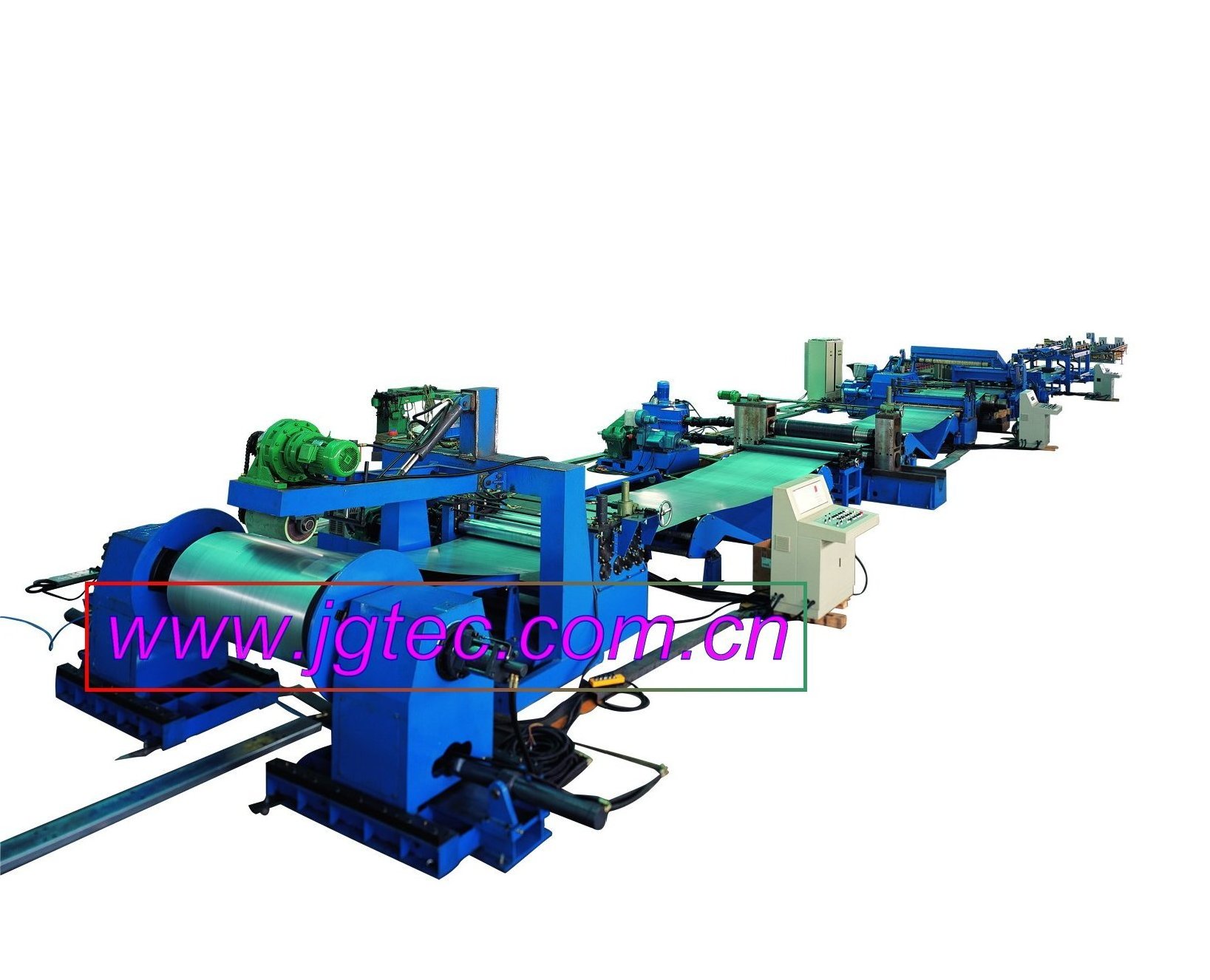 2024 Automatic Metal Sheet Slitting Machine Steel Coil Cut To Length Line Machine