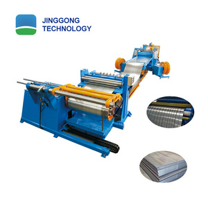 2024 Automatic Metal Sheet Slitting Machine Steel Coil Cut To Length Line Machine