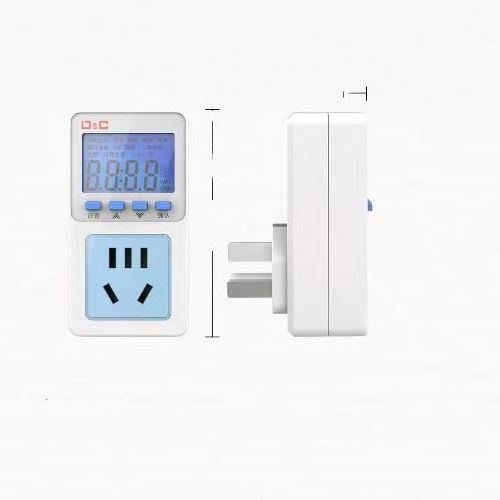 Ac Power Meter Digital Wattmeter Energy Meter Electricity Usage Monitor Socket Kilowatt Wattage Voltage Backlight 8 Types Plug