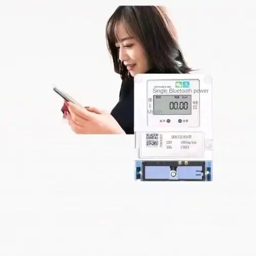 Intelligent three-phase electric energy meter prepaid electric meter three-phase digital kilowatt-hour electric energy meter