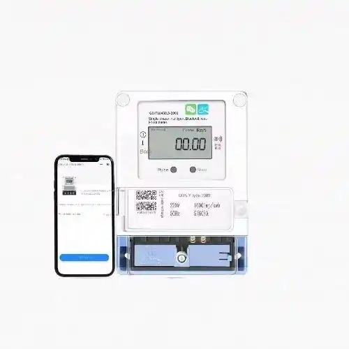 Intelligent three-phase electric energy meter prepaid electric meter three-phase digital kilowatt-hour electric energy meter