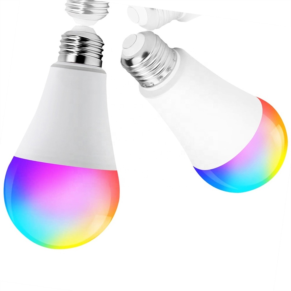 Tuya Smart light bulb 9W  WiFi smart bulb RGB colorful Smart lamp