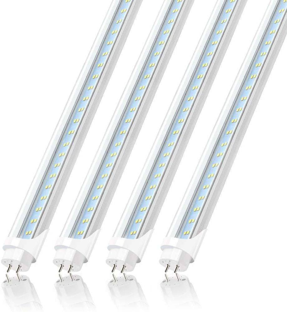 High quality T8 Led tube light 18w 4ft 120cm 3000k 5000k 6000k  G13 Clear Cover Replacement for equivalent Fixtures