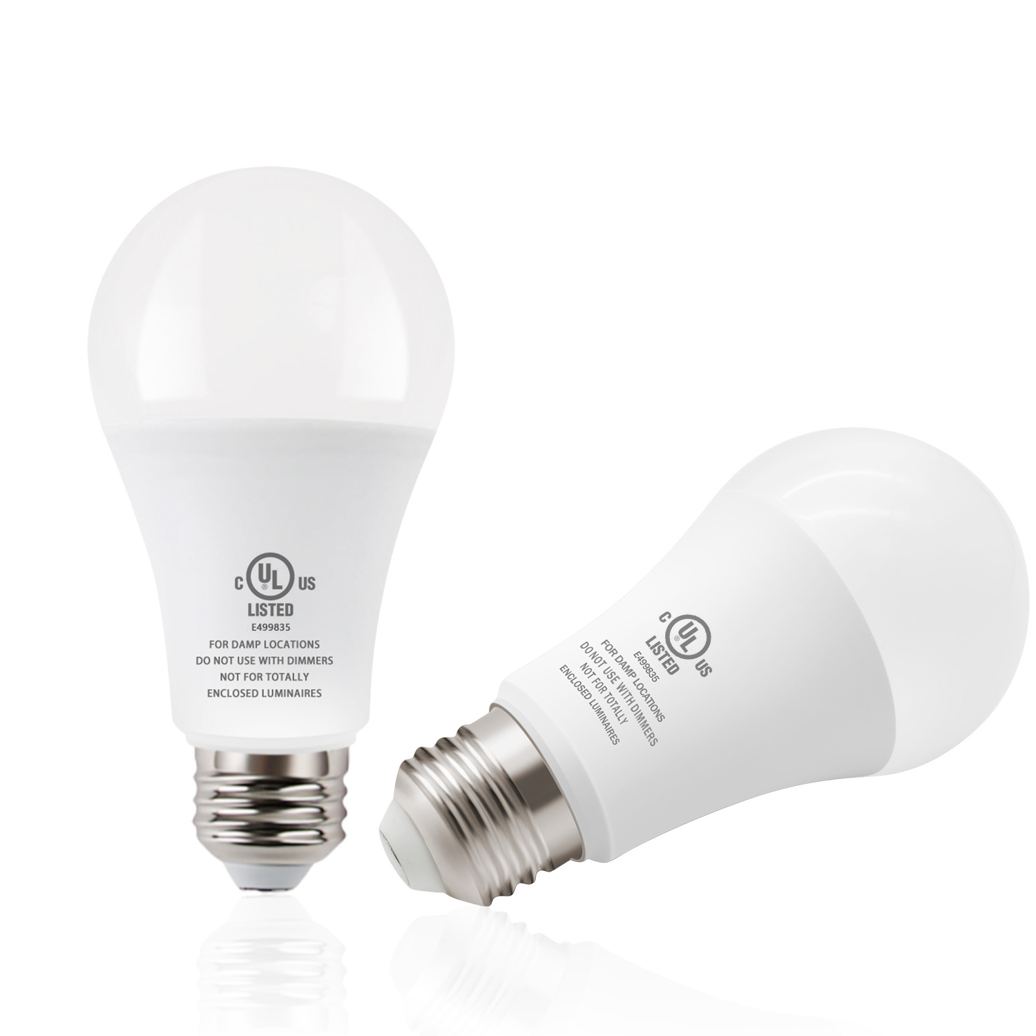 Dusk to Dawn Light Bulb 8W Smart Sensor Light Bulbs Super Bright E26 Automatic On/Off Security Lights Outdoor/Indoor