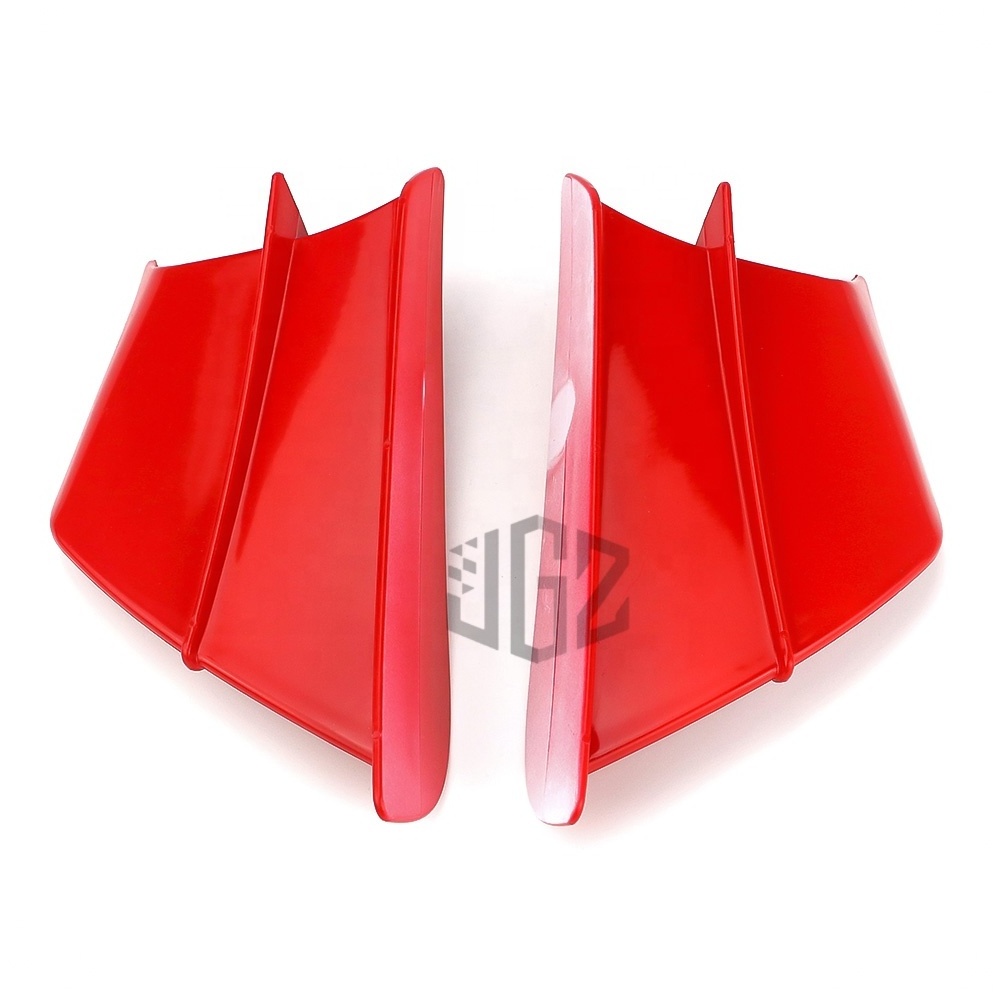 Motorcycle ABS Downforce Spoiler Side Wing Winglets Protector Cover Universal Accessories for Yamaha Kawasaki Suzuki Vespa