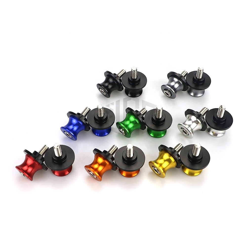 Motorcycle 8MM CNC Aluminum Swingarm stand swing arm Spools Slider Screws For Kawasaki Z900 Z900RS Accessories