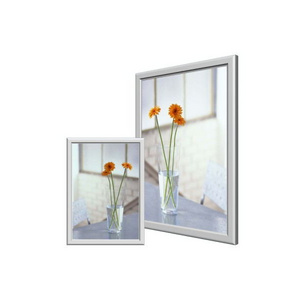 Square corner extrusion snap frame aluminum A0 clip frame for posters