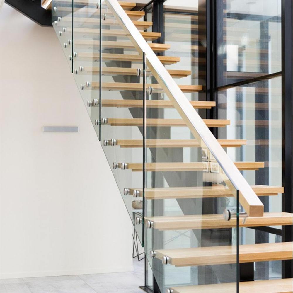 Stainless Steel Handrail System Glass Balustrade Fixing