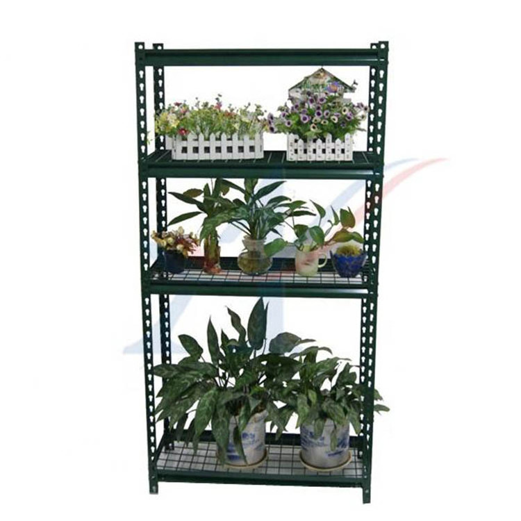 JH-Mech Boltless Rack OEM Warehouse Use Durable 5 Layers Black Powder Coated Shelving Unit Boltless Storage Steel Racking Racks