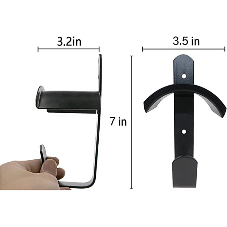 JH-Mech Durable Outside Storage Hook and Water Hose Reel Suitable for Garden Garage Yard Wall Mount Garden Hose Holder