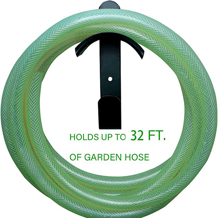 JH-Mech Durable Outside Storage Hook and Water Hose Reel Suitable for Garden Garage Yard Wall Mount Garden Hose Holder