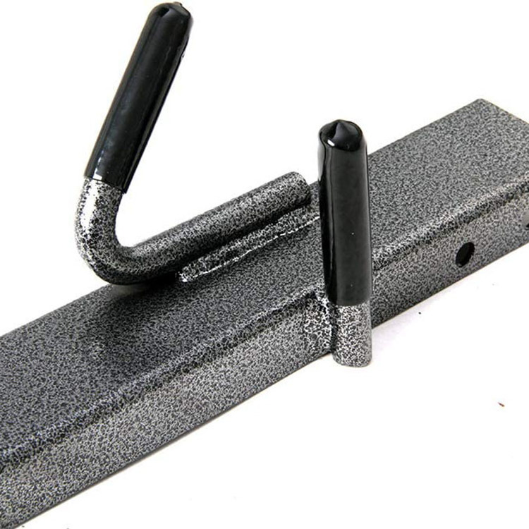 JH-Mech Easy to install Trim line Holder Fit for Open Landscape Trailers Racks Sturdy Steel Locking Single Trimmer Rack