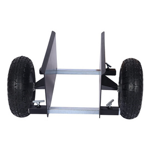 JH-Mech Wide Application Portable Design Automatic Clamping Design Moving Dolly Hand Truck Trolley