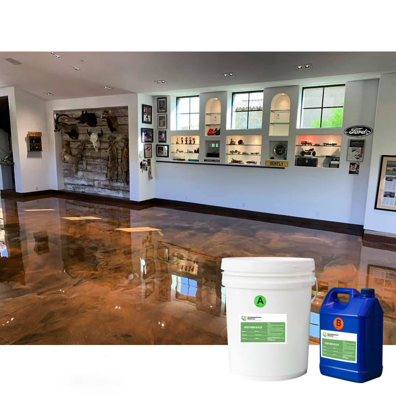 Adhesive Epoxy For Rubber Flooring Epoxy Floor Coating For Vinyl Industrial-Floor-Epoxy