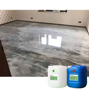 Metallic Floor Epoxy Flakes Glitter Epoxy Wood Floor Coating