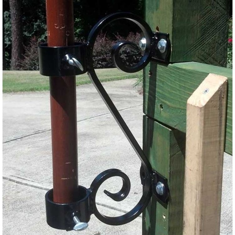 JH-Mech Parasol Holder Patio Umbrella Stand Mount Bench Buddy Umbrella Holder Fixed Clip Umbrella Clamp For Deck