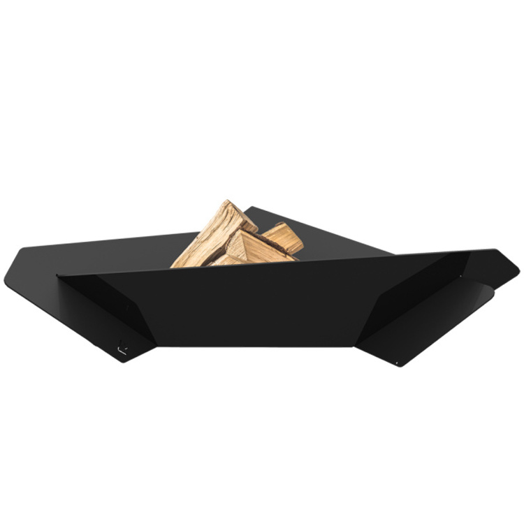 JH-Mech Frie Pit Pan Indoor And Outdoor Garden Backyard Log Burning Corten Steel Fire Pit