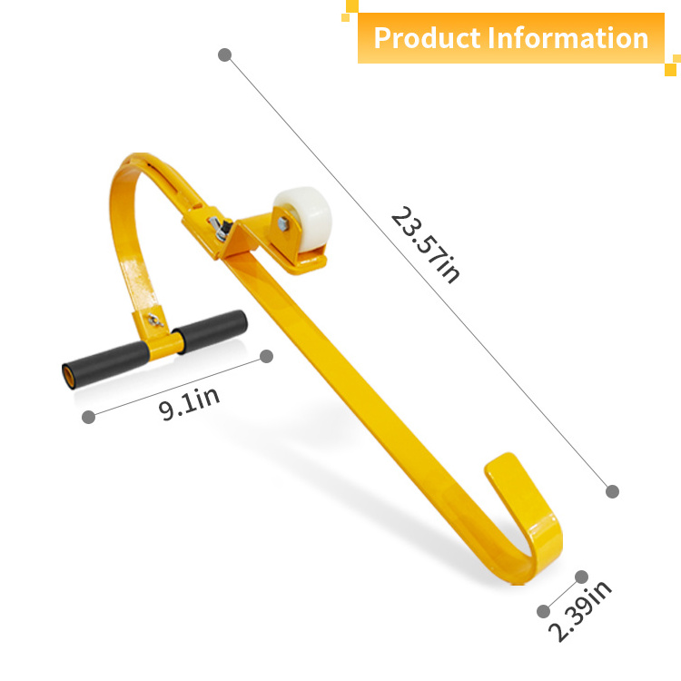 JH-Mech Ladder Stabilizer for Fall Protection Roof Ladder Extension Accessory for Home Heavy Duty Metal Ladder Hooks for Roof