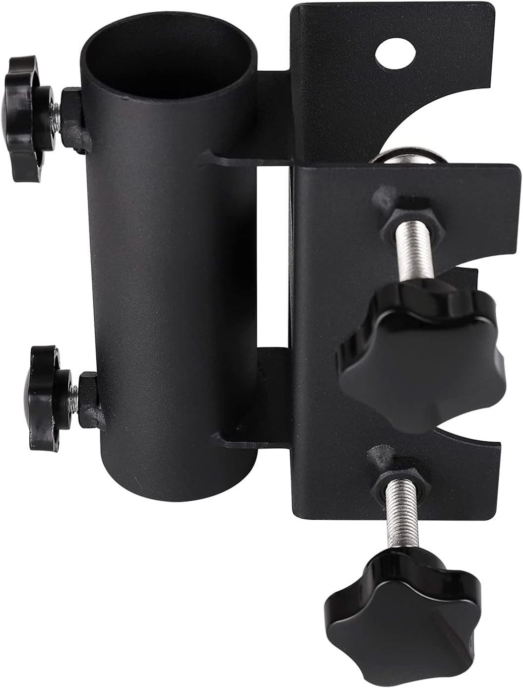 JH-Mech Universal Deck Umbrella Holder Umbrella Clamp Suitable for Top Wooden Railings