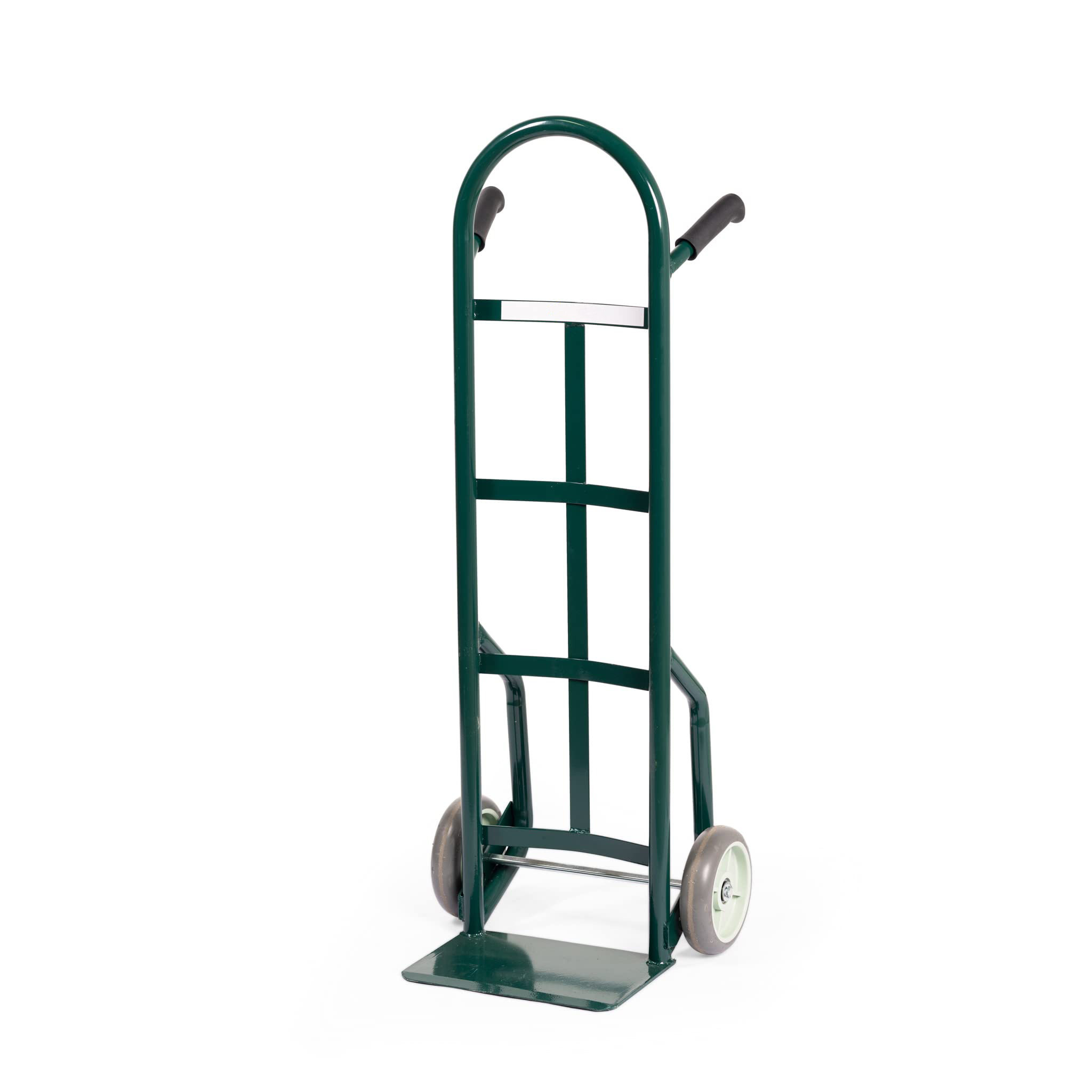 JH-Mech Hand Truck All Terrain Double Bearing Rubber Wheels Foldable Space Saving Gas Cylinders Cart