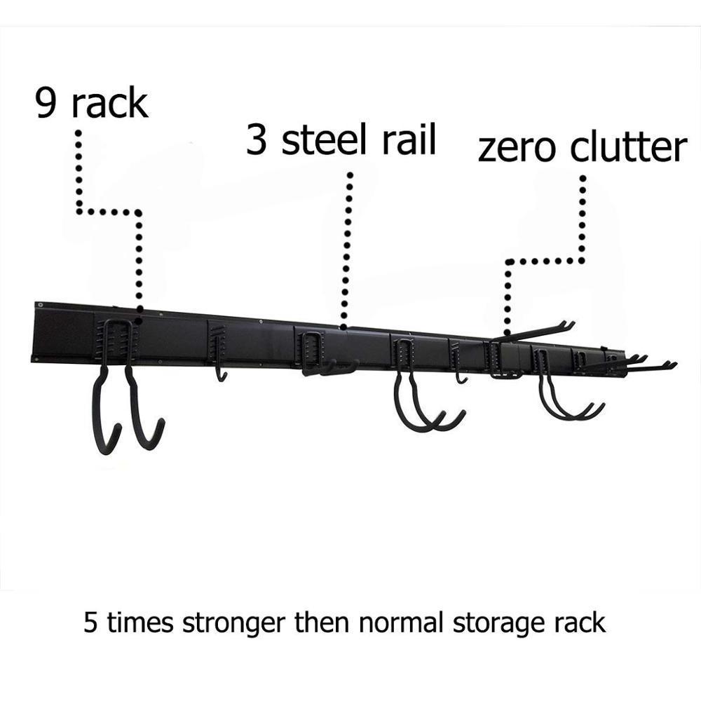 JH-Mech Custom Factory Price High Quality Shovel Wall Hanger Garage Tool Organizer for Hanging