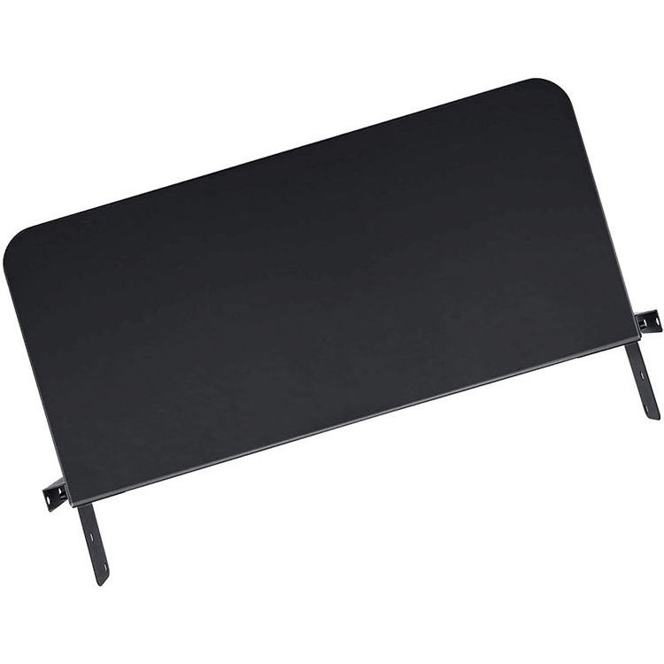 JH-Mech OEM Heavy Duty Black Powder Coated Metal Shelf Perfect for Prep Space to Storage Food Folding Front Shelf