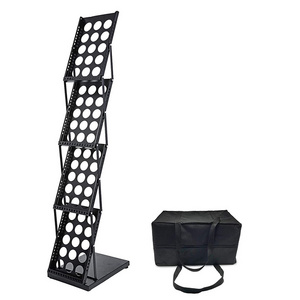 JH-Mech Brochure Display Stand Small Size And Easy To Carry High Quality Metal Magazine Display Racks