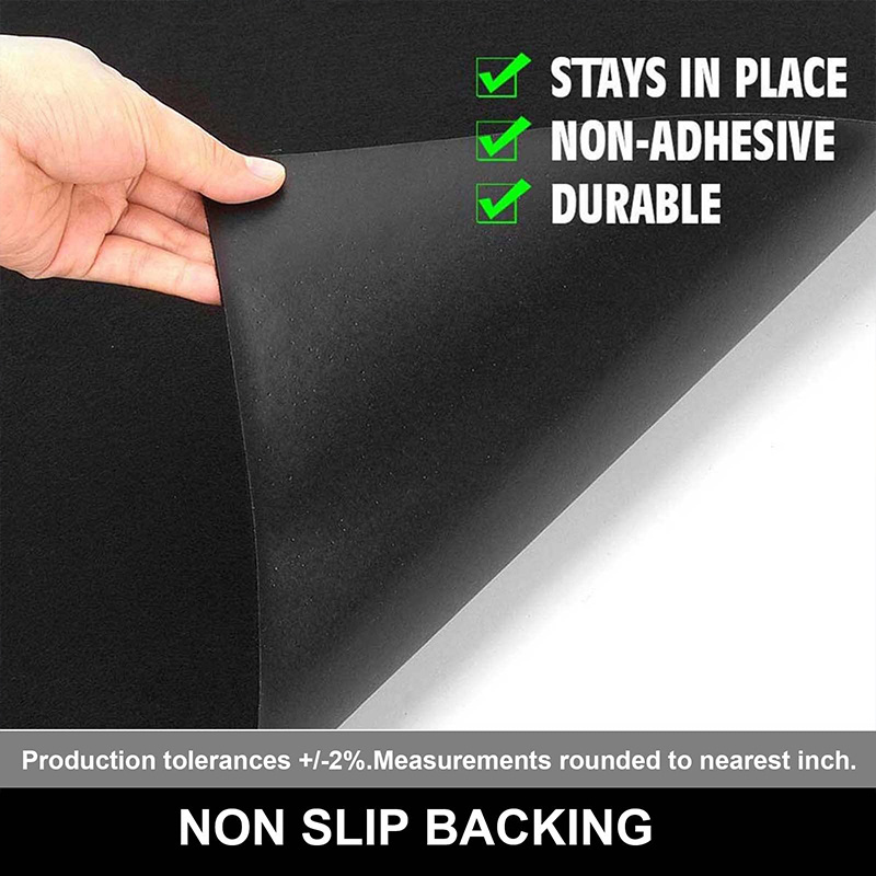 Factory Direct Sale Competitive Price Polyester Fabric Under BBQ Grill Splatter Mat for Outdoor Grill