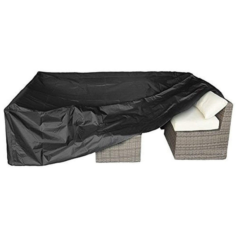 600D/420D/300D/210D Polyester Patio Furniture Sectional Fabric Waterproof 3 Seater Sofa Cover for Outdoor Furniture