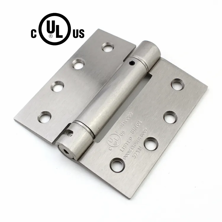 3/3.5/4/4.5 Inch stainless steel adjustable spring single action door hinge for swing Door