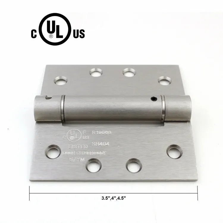 3/3.5/4/4.5 Inch stainless steel adjustable spring single action door hinge for swing Door